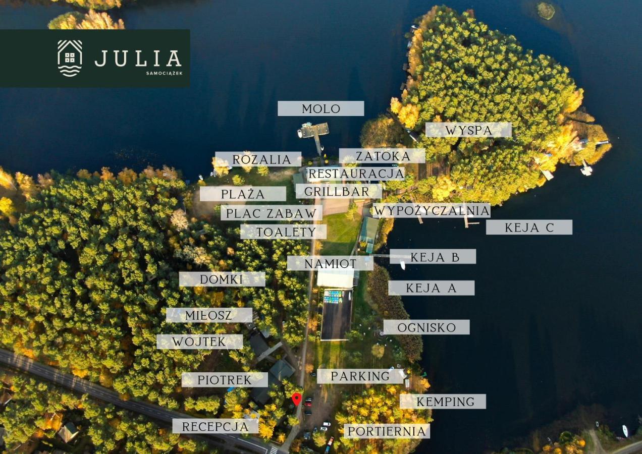 Samociążek Osrodek Wypoczynkowy "Julia" W Samociazku酒店 外观 照片